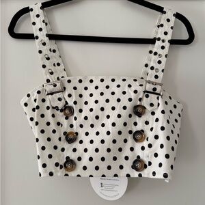 Runaway the Label Polka Dot Top